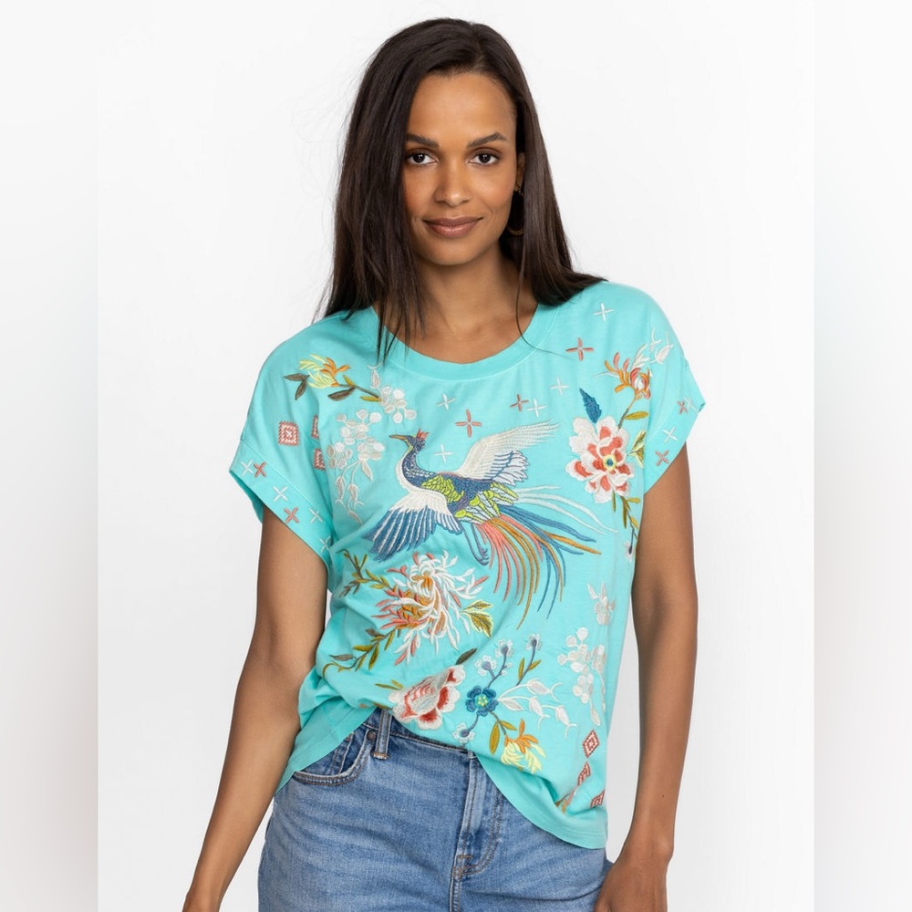 Johnny Was T shirt XS